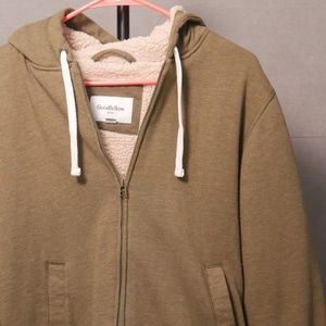 Sherpa Hoodie - so comfy!
